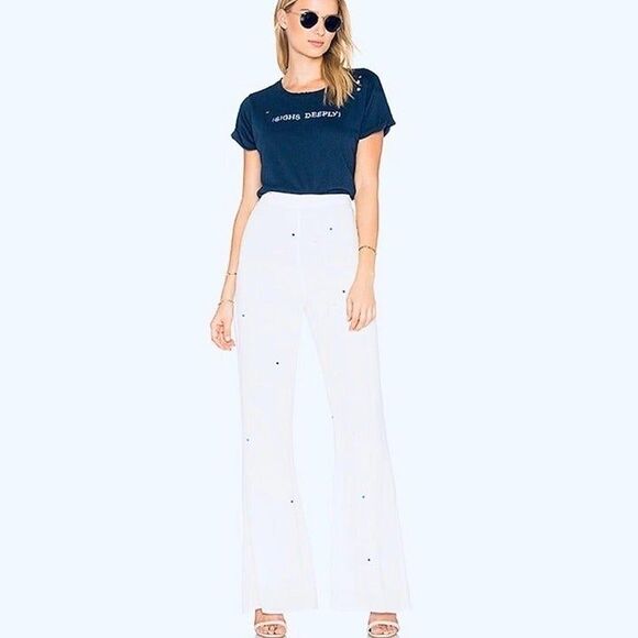 Wildfox Couture Cream STARLET Loren Pants - Picture 1 of 6
